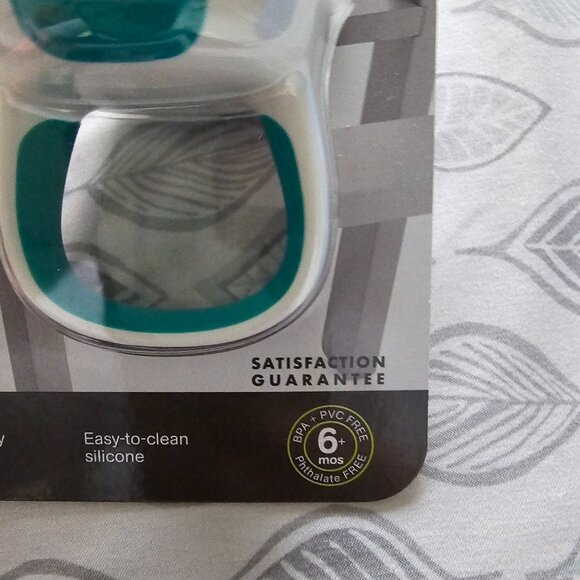 OXO Tot Silicone Self Feeder - 2pk - Navy/Teal - Picture 5 of 6